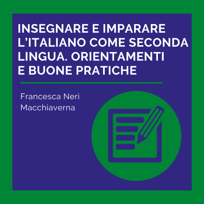 Insegnare e imparare l’italiano come seconda lingua